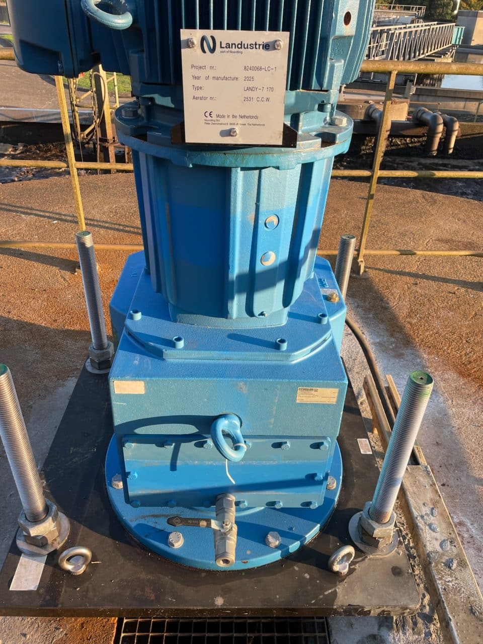 Quimperle aerator drive unit